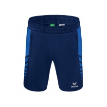 Erima Sport Pants Six Wings Worker Shorts short (100% Polyester, without inner slip, comfortable) royal blue/navy blue Boys